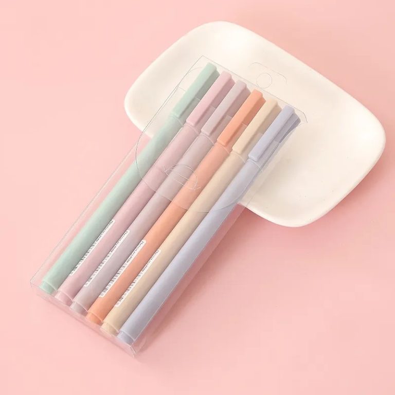 Pack Con 6 Lapices Infinitos Colores Pasteles Cute Shop