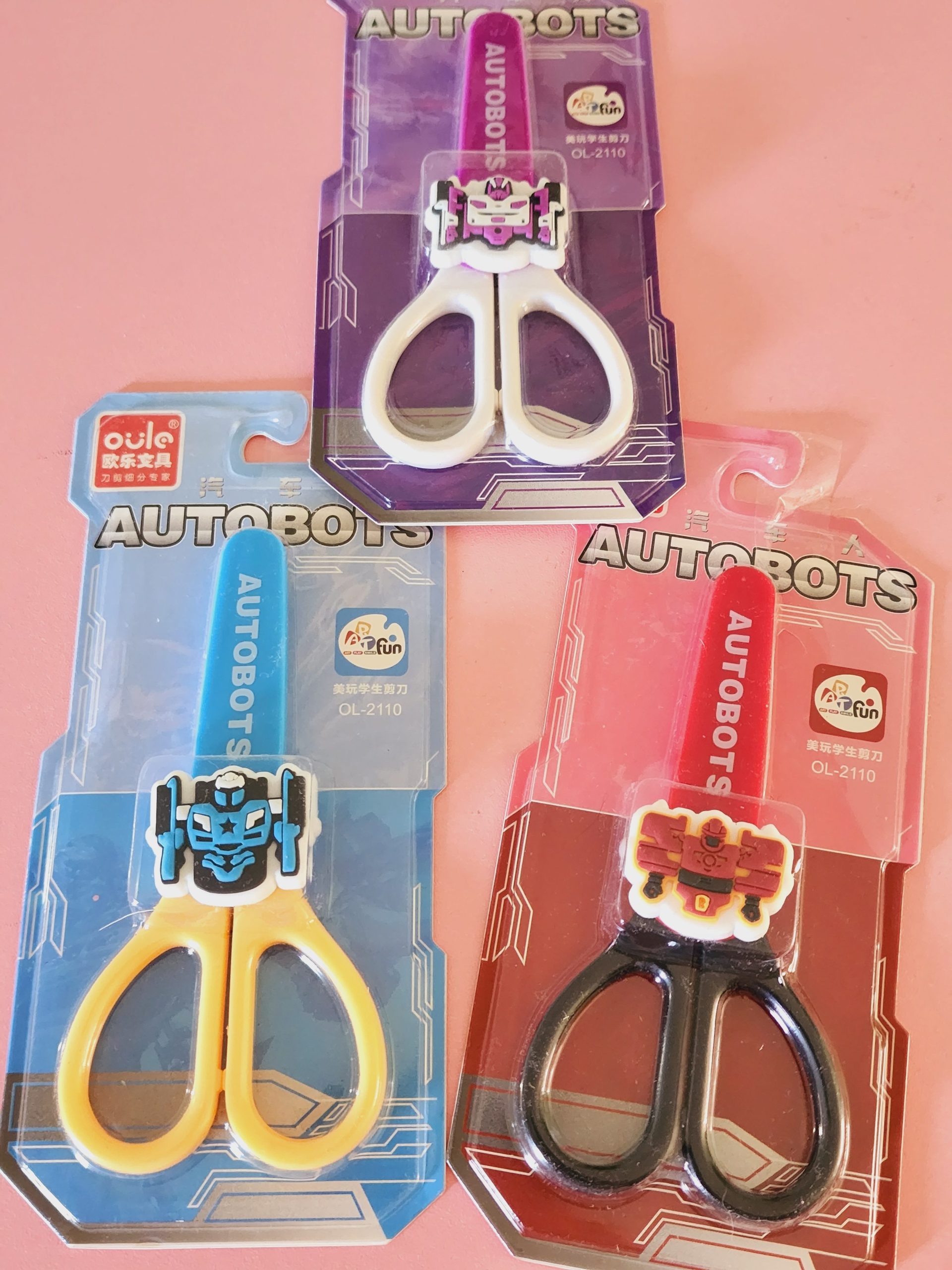 Tijeras Escolares Grandes 19cm (se envia color al azar) - Cute Shop