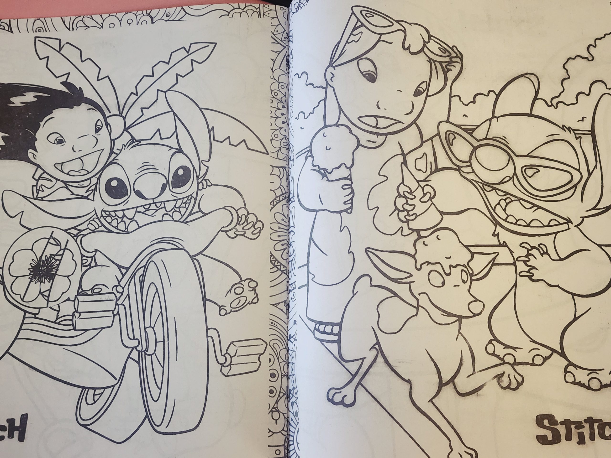 Dibujos para Colorear Lilo y Stitch by dibujosparacolorear on