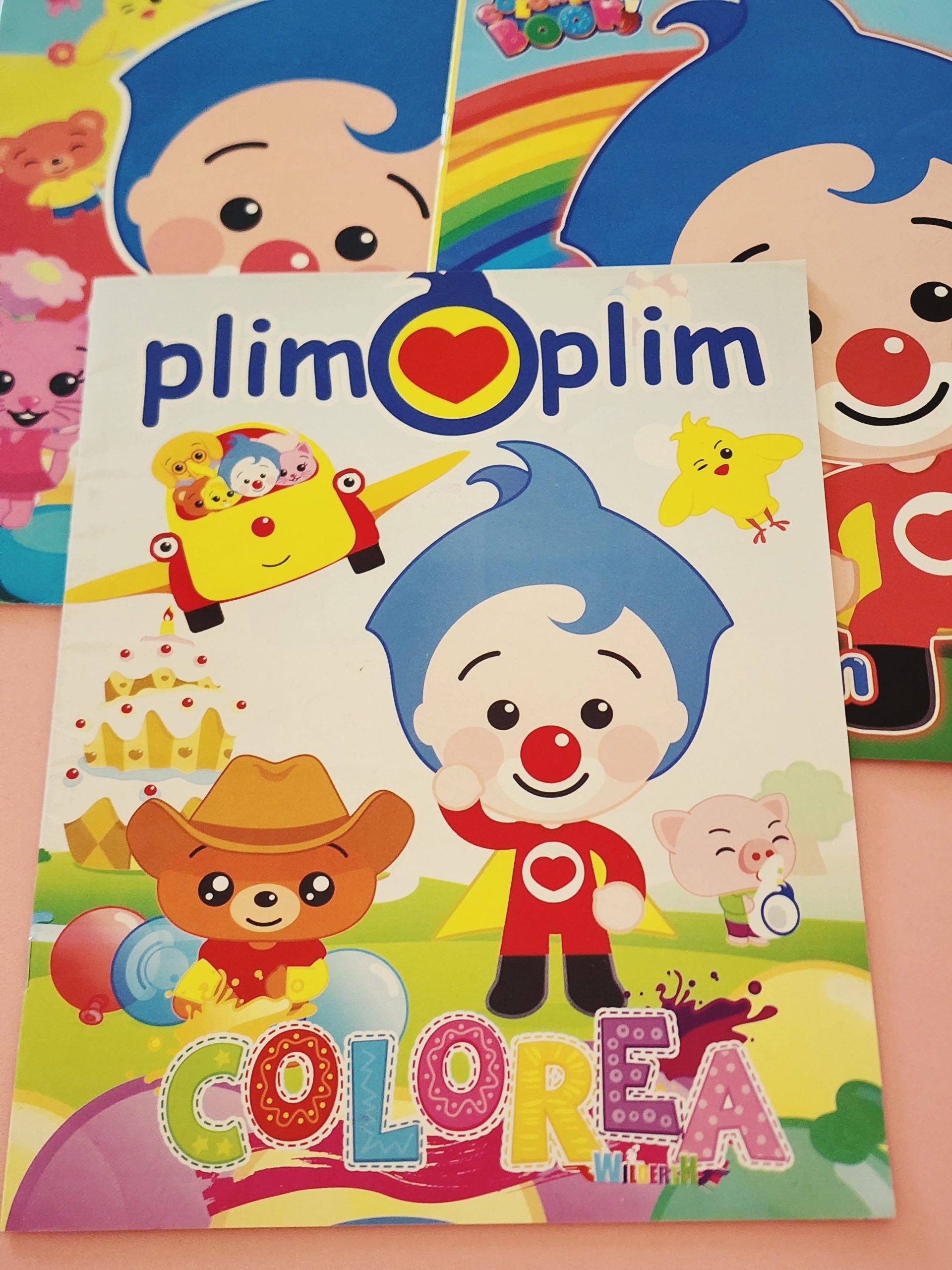 Cuaderno Para Colorear Plim Plim - Cute Shop