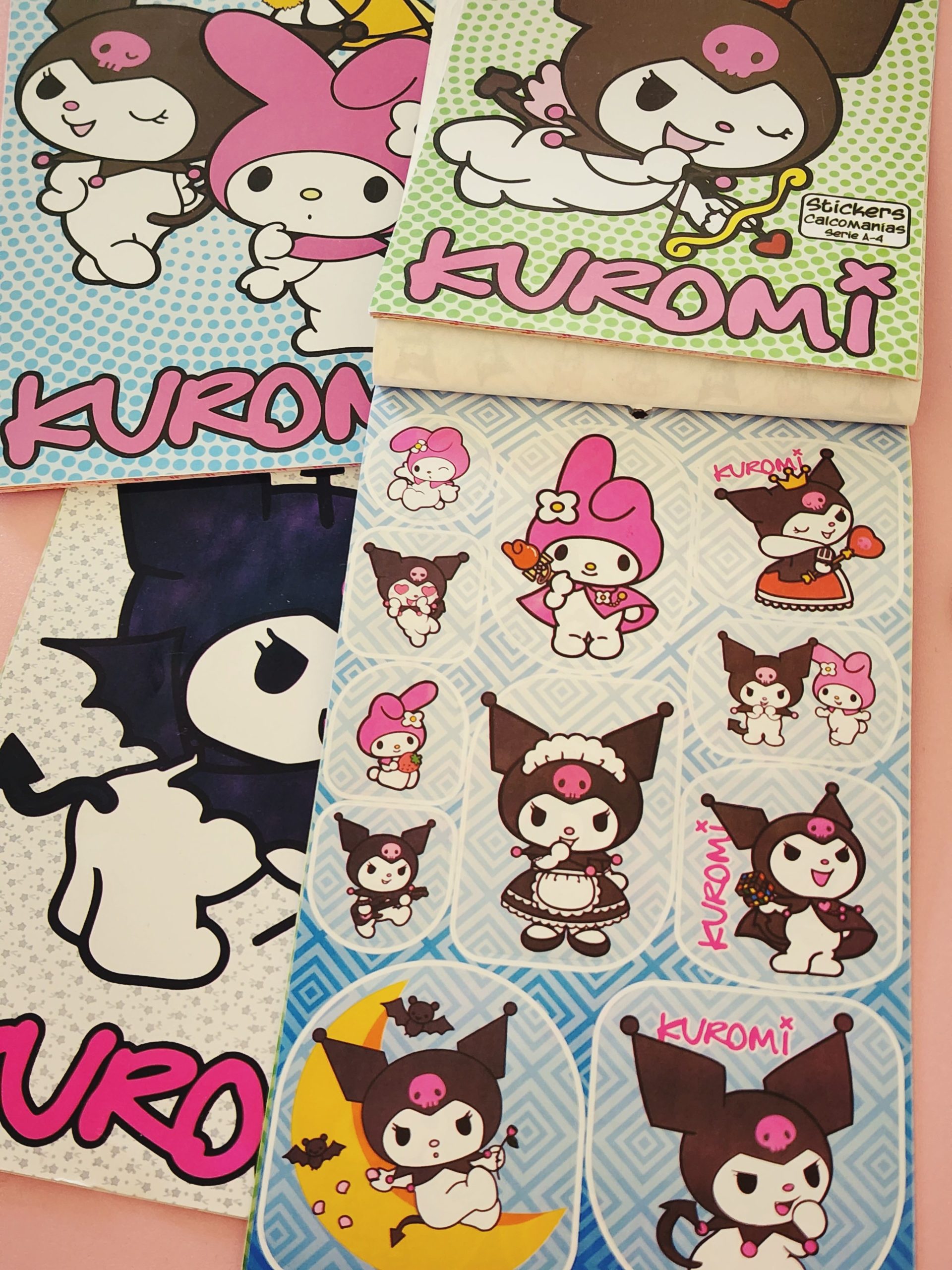 Sticker Calcomanias Kawaii #1 Estampas Decorativas Tamaño Carta