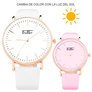 RELOJ DE SOL ROSA