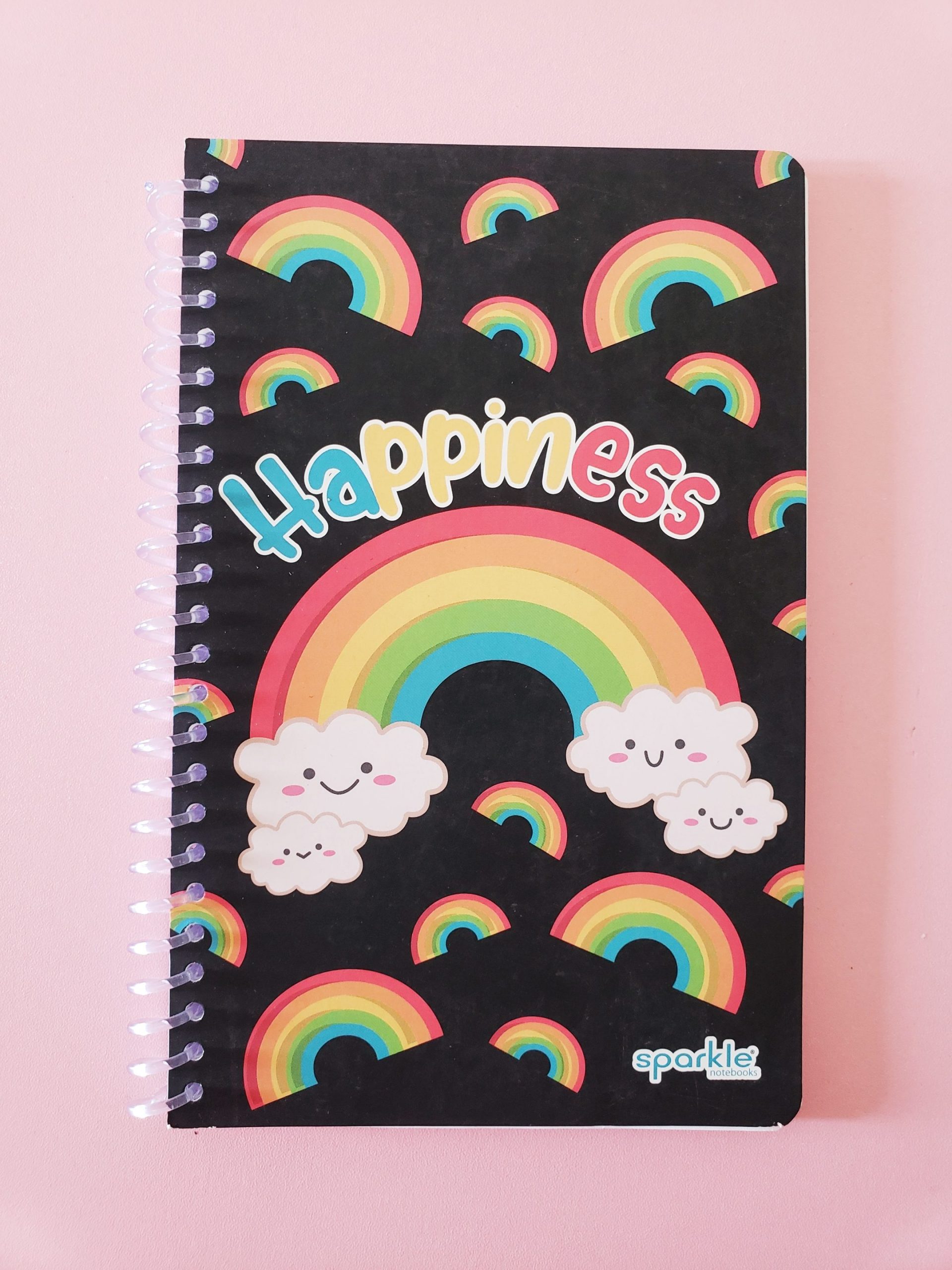 Libreta Para Tandas Diseño Happines Rainbow Cute Shop 3808