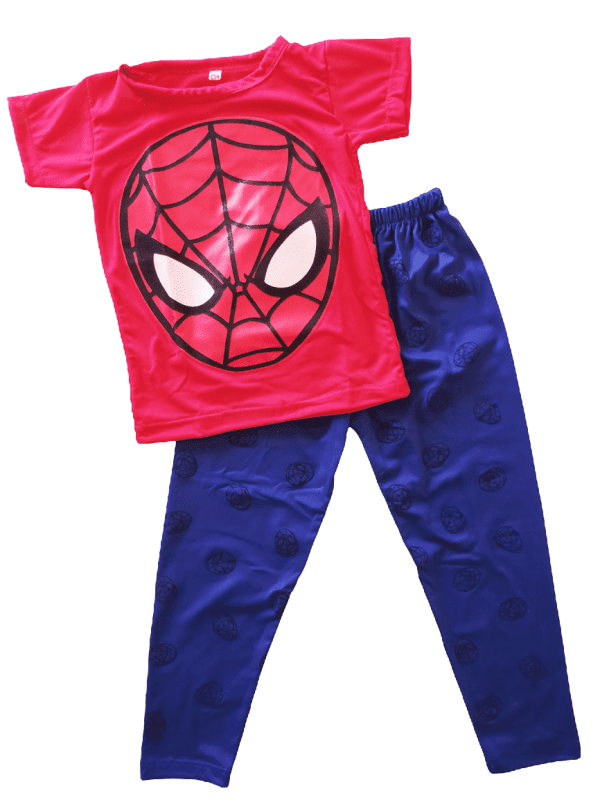 Pijama Para Niño Conjunto de Pantalon y Playera Tela Brush Spiderman - Cute  Shop