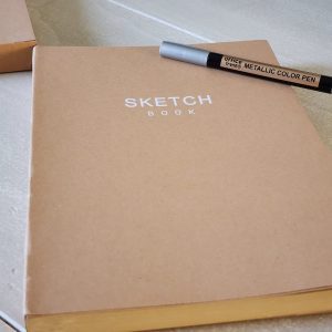 SketchBook Libreta Para Dibujo Hoja Blanca VanGogh Mediana