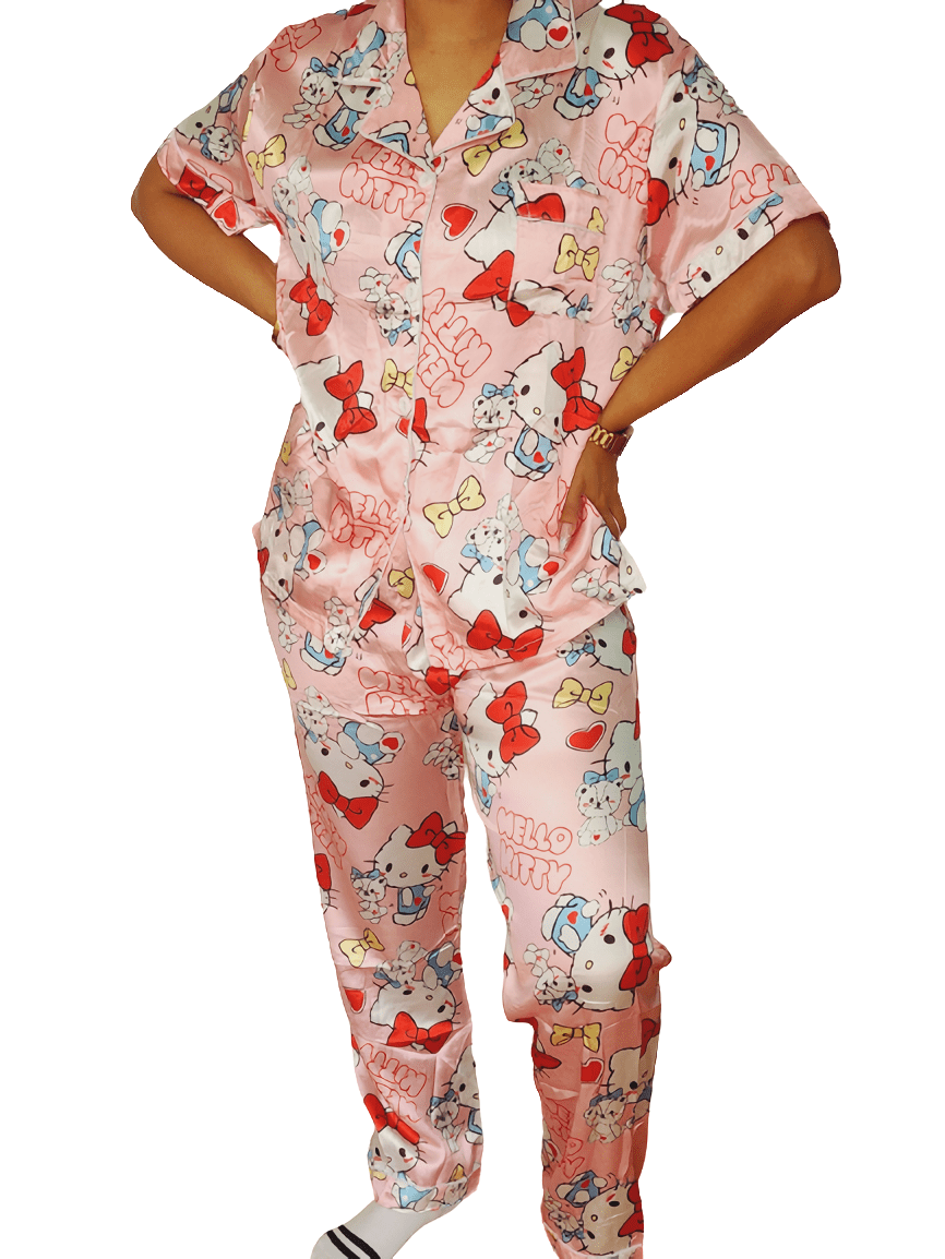 Pijamas de satin mayoreo hot sale