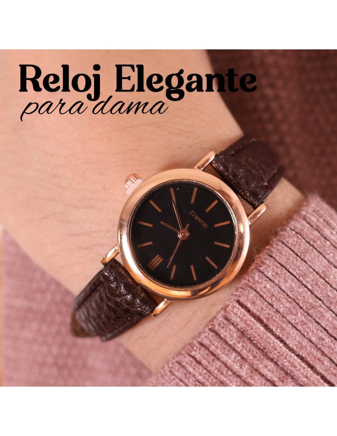 Reloj cafe mujer hot sale